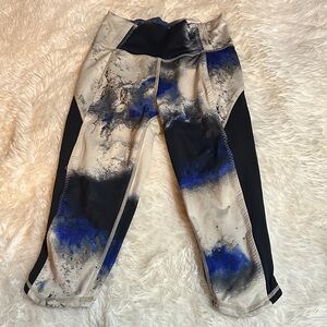 lululemon athletica Leggings in Blue and Black